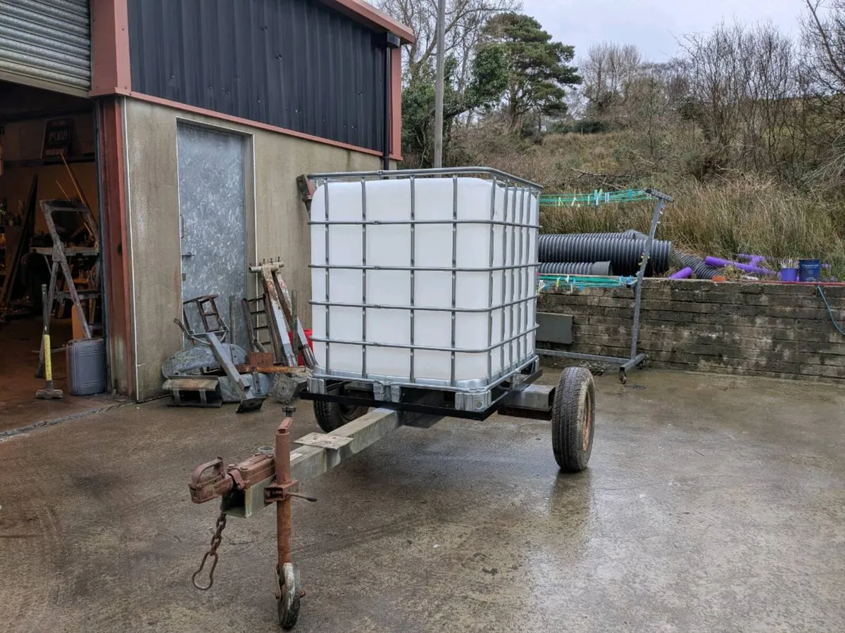 Ibc tank trailer/drinker/water bowser/sheep/cattle - Image 4