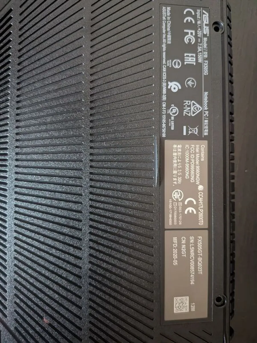 Asus TUF Gaming Laptop - Image 3
