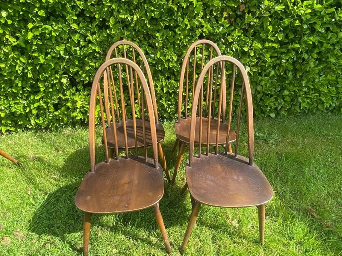 ercol Windsor dining chairs - Image 4