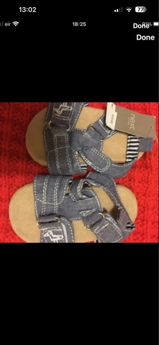 Boys BNWT next sandals size 1 €5 - Image 4