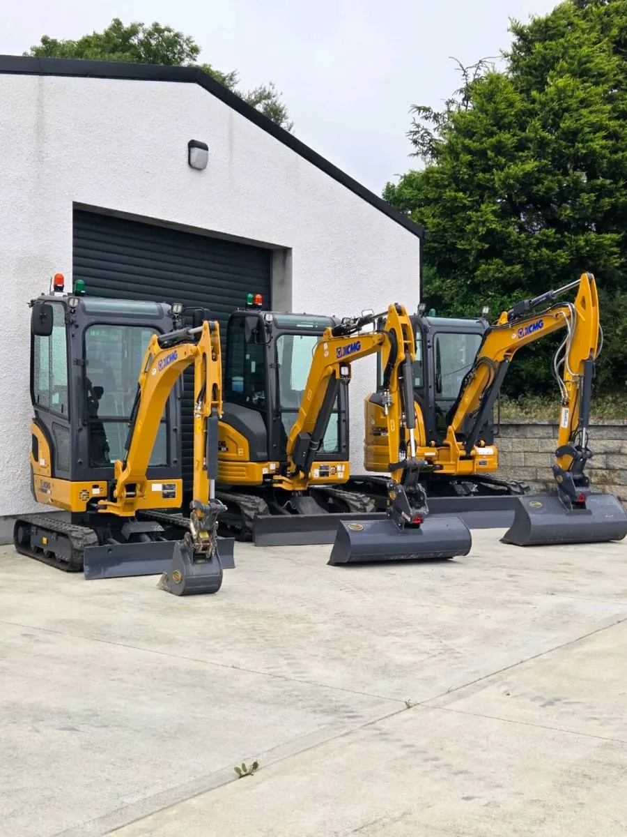 🟡New XCMG Mini Excavators 🟡 - Image 1