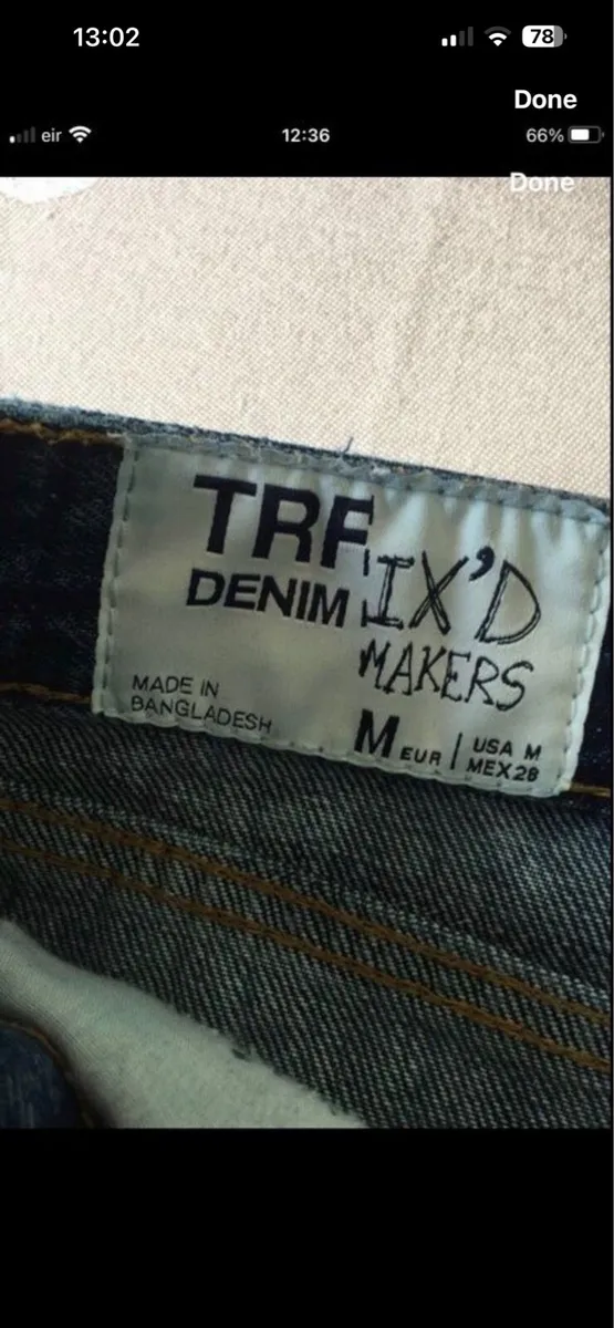 Ladies denim skirt size M €5 - Image 3