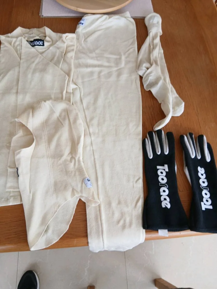 Rally suit, underwear and boots - Image 1