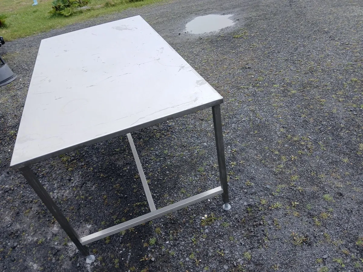 Staneless steel cabbinet  table work bench deliver - Image 3