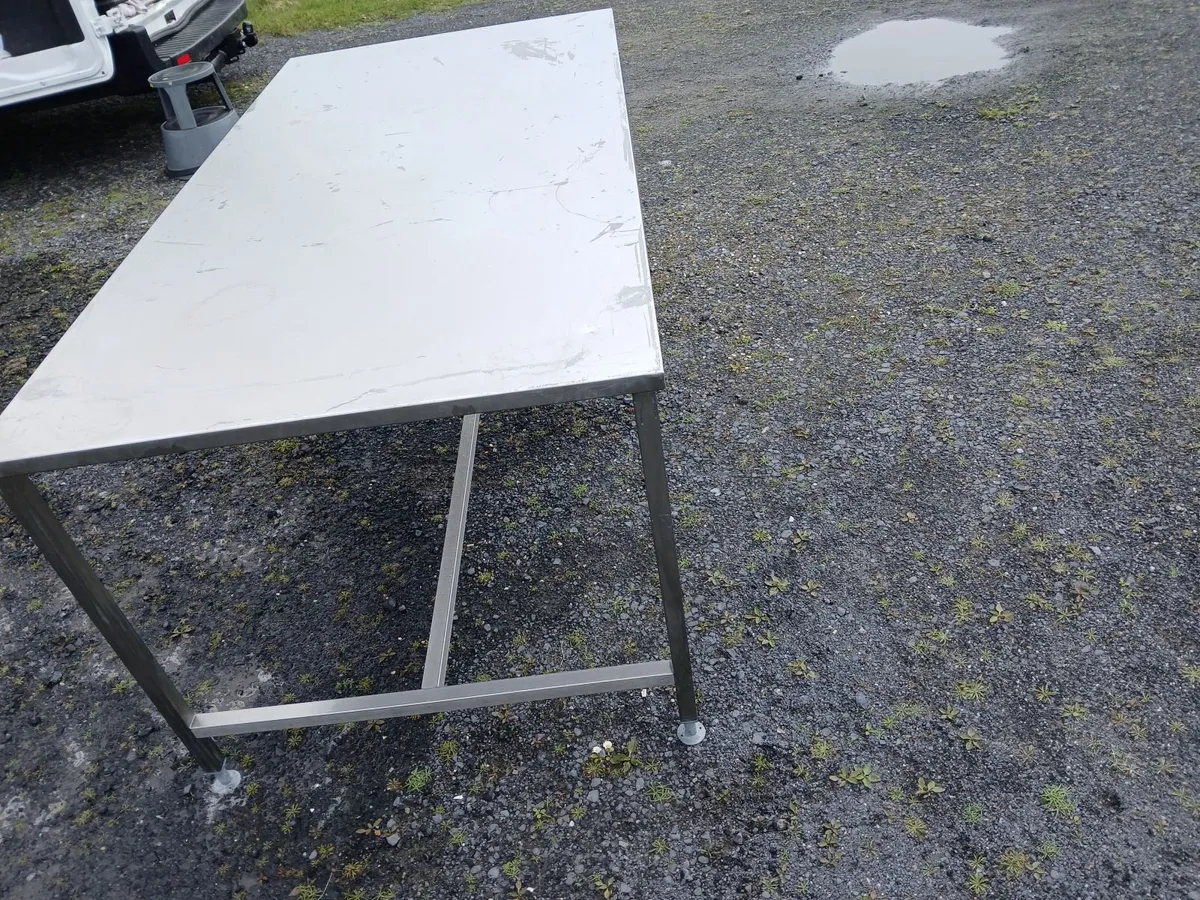 Staneless steel cabbinet  table work bench deliver - Image 4