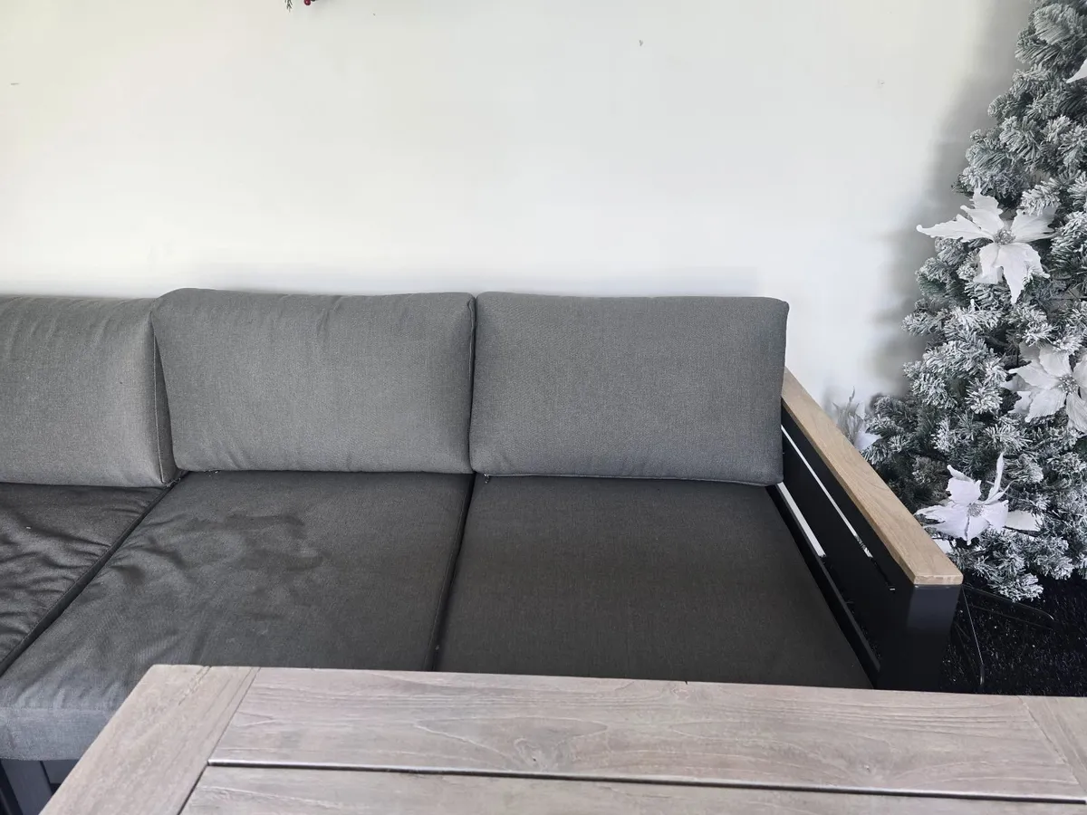 Kettler Elba Grande Corner Sofa Set + Fire Pit - Image 3
