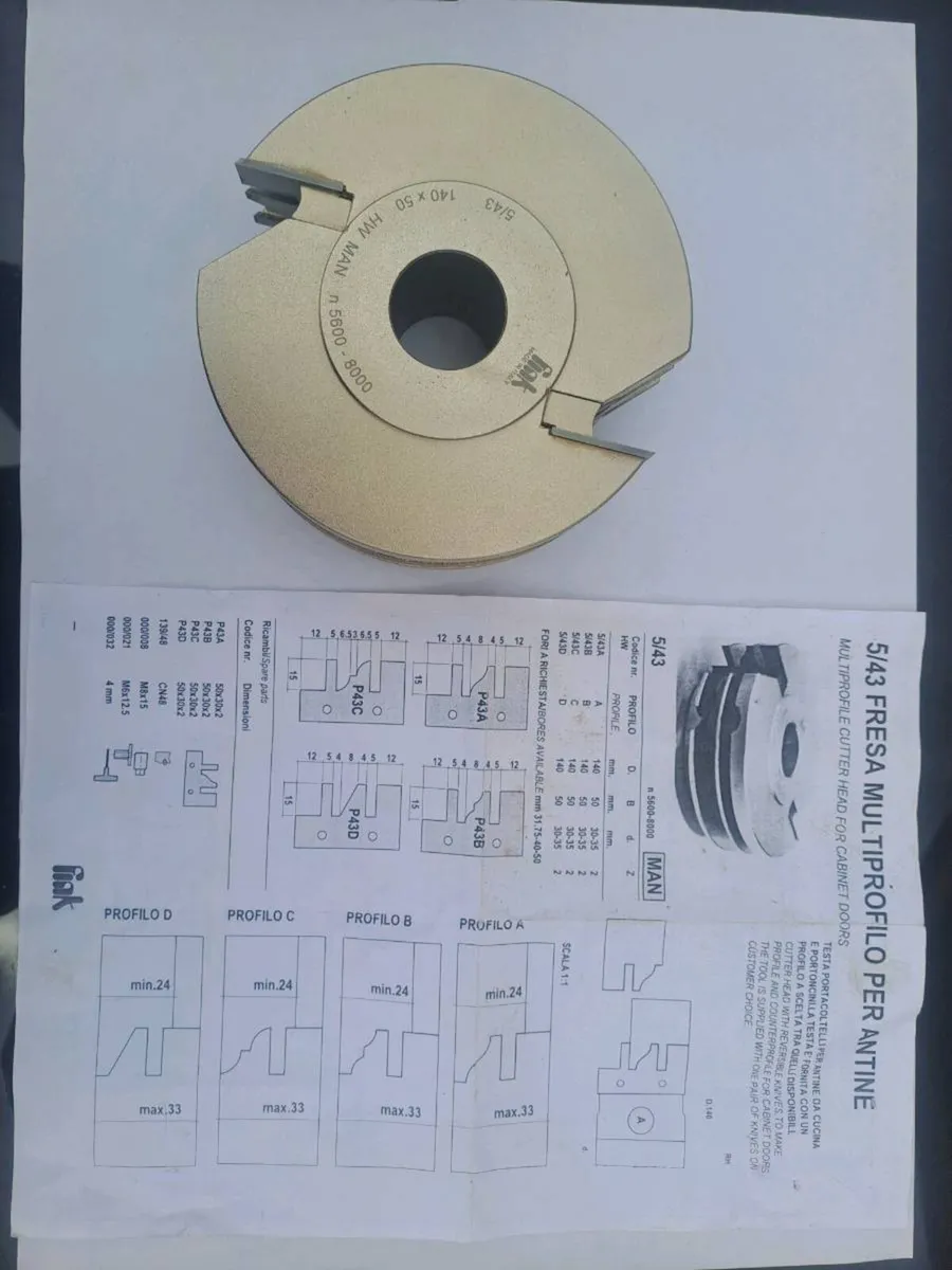 Spindle moulder cutter - Image 4
