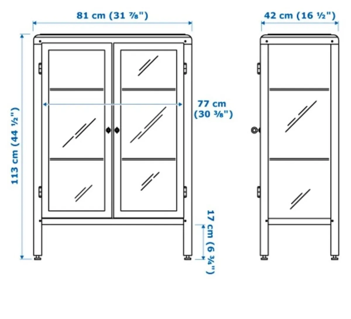 Glass cabinet - Image 4