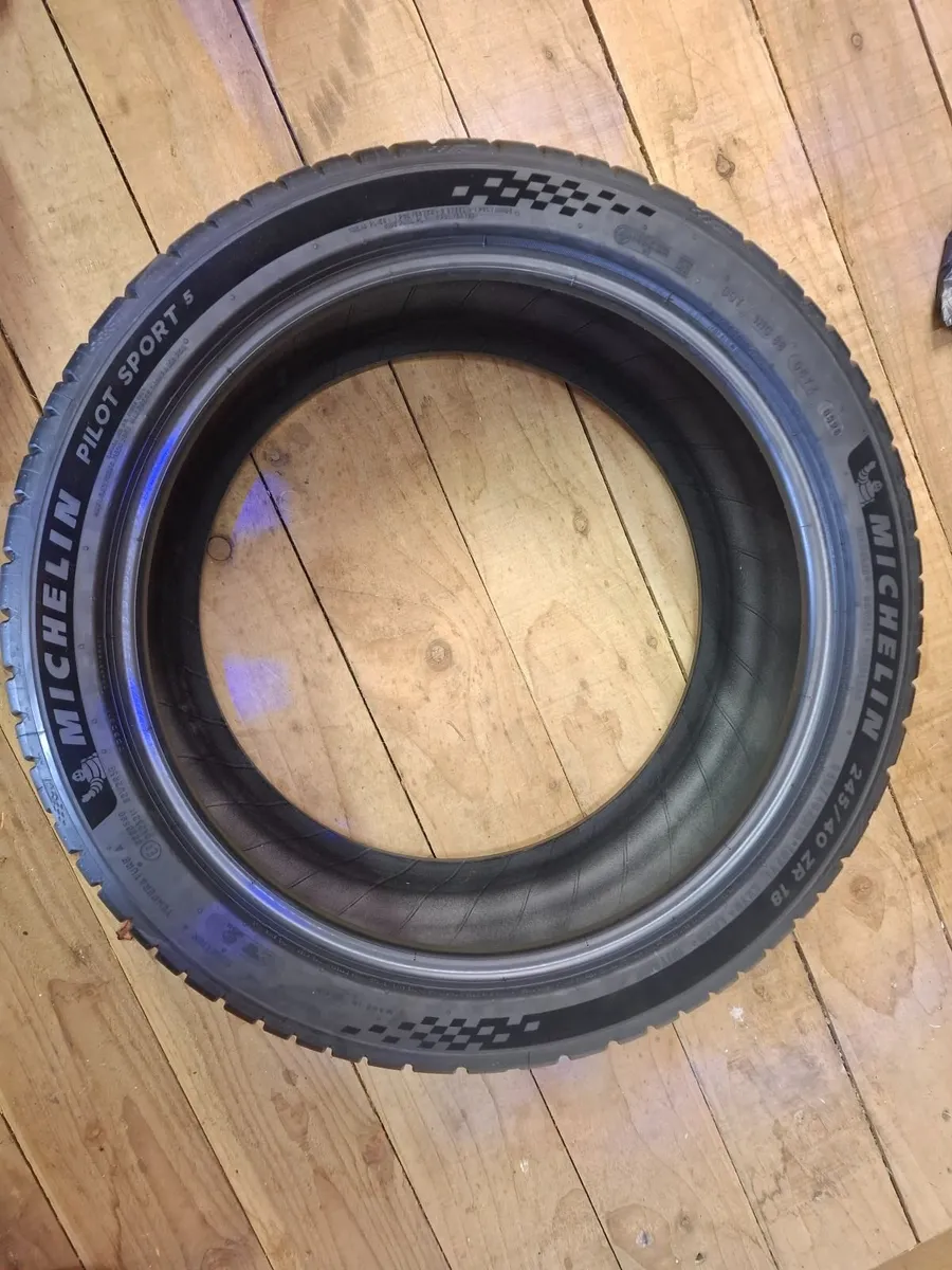 Michelin Pilot Sport 5 Tyres (2) 245/40 R18 - NEW - Image 2
