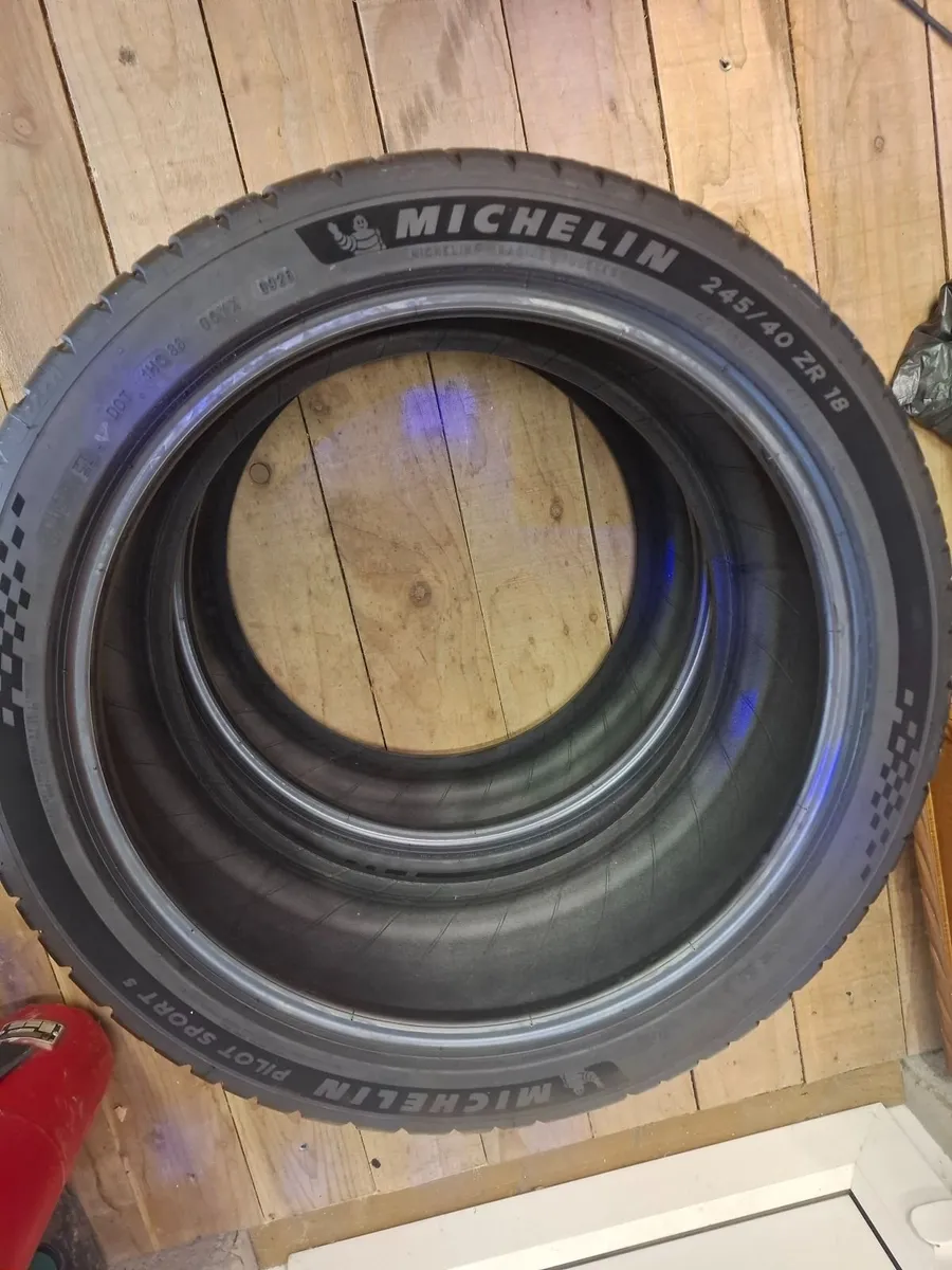 Michelin Pilot Sport 5 Tyres (2) 245/40 R18 - NEW - Image 4