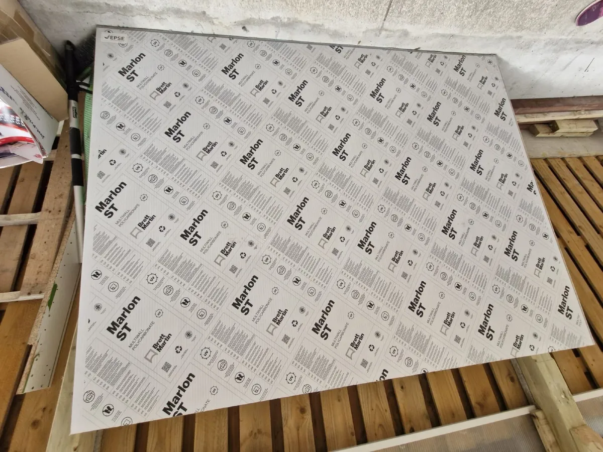 10mm Clear Multiwall polycarbonate Sheet UV Grade. - Image 2
