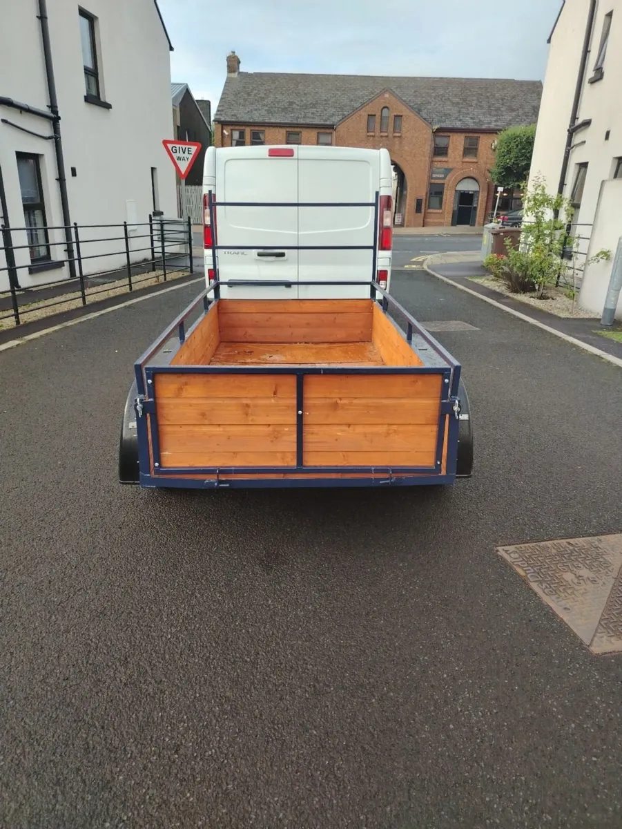8x4 car trailer on leaf springs - Image 4