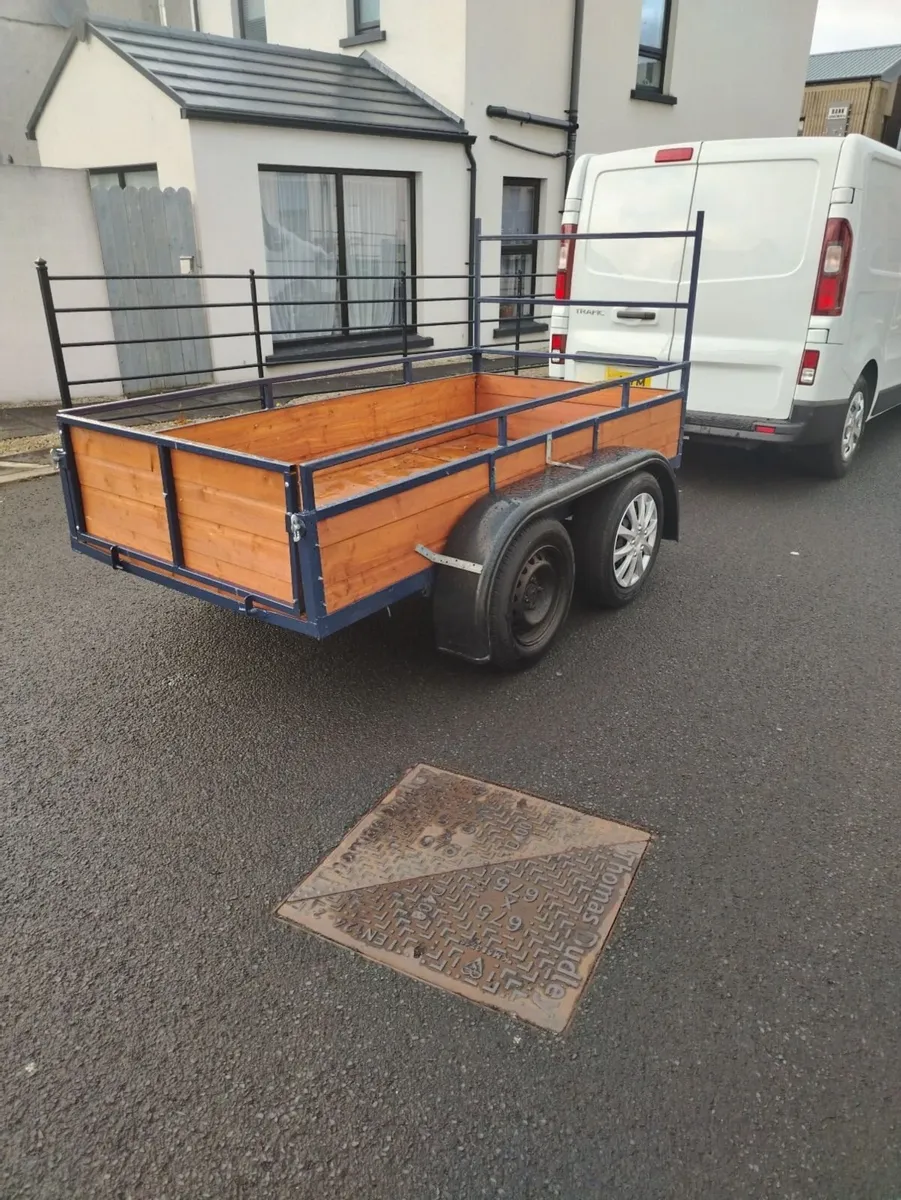 8x4 car trailer on leaf springs - Image 3