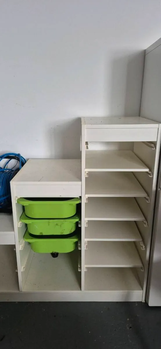 Ikea storage unit white - Image 1
