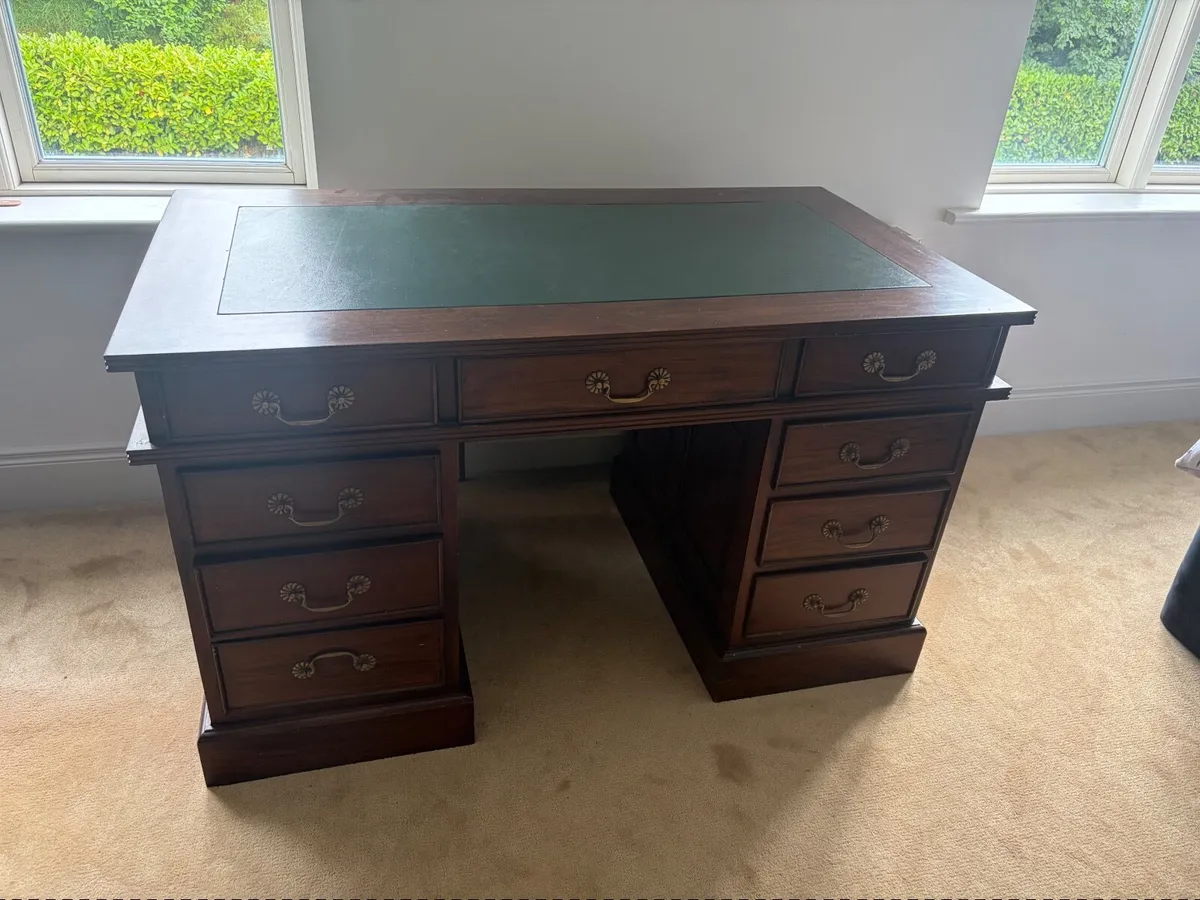 Desk- mahogany reproduction - Image 2