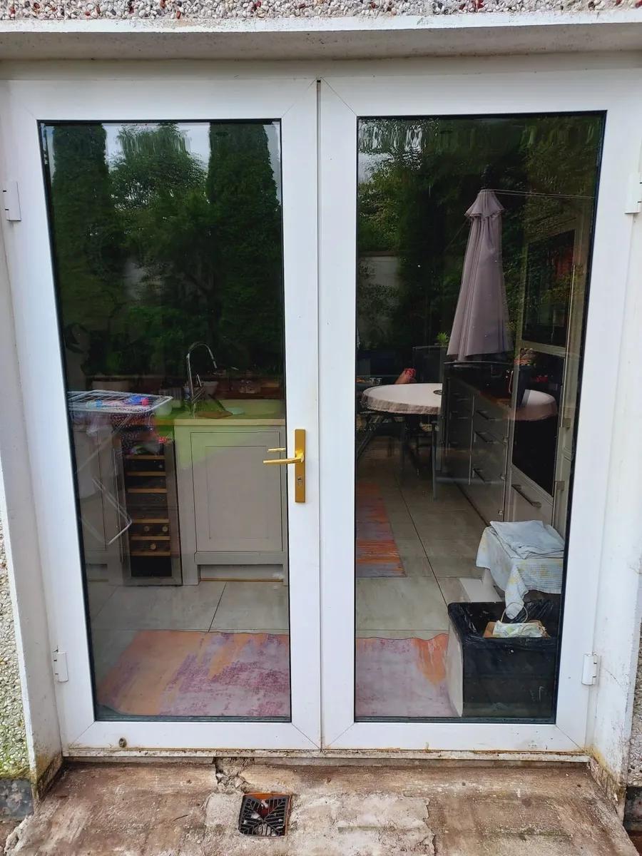PVC French doors