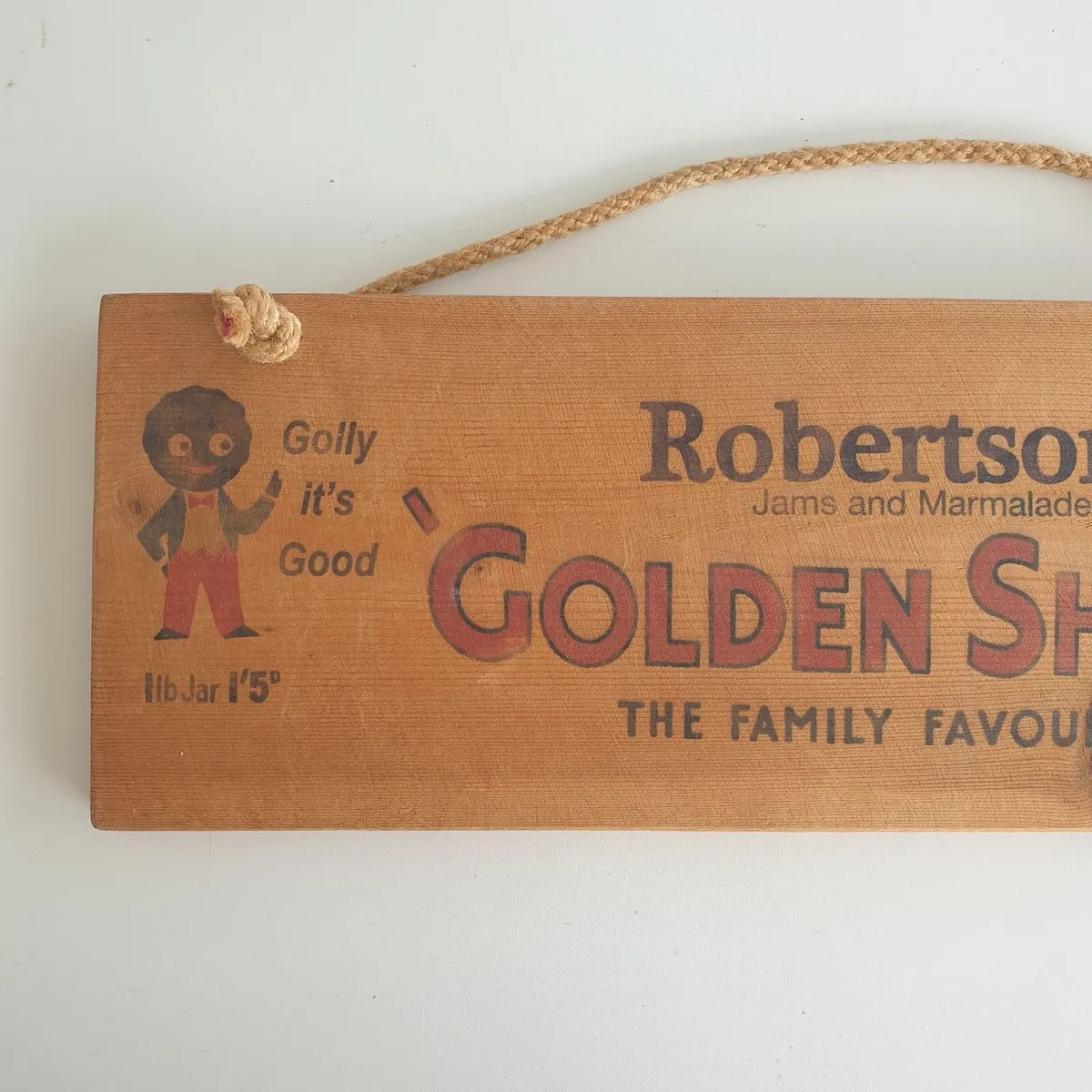 Robertson's Golden shred wooden sign - Image 2