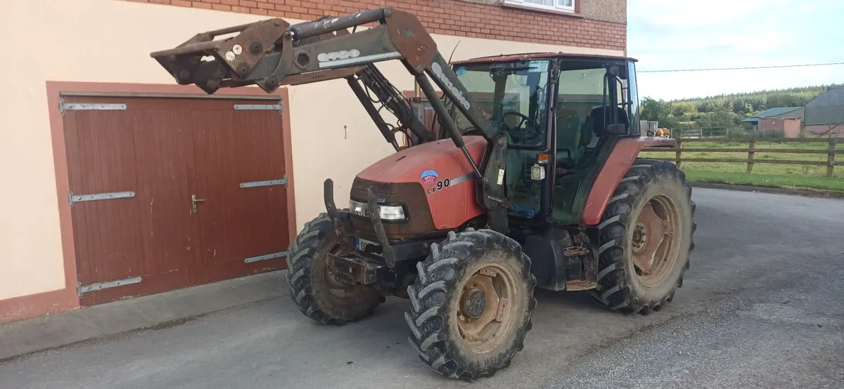 Case CX90 and Quicke loader - Image 1