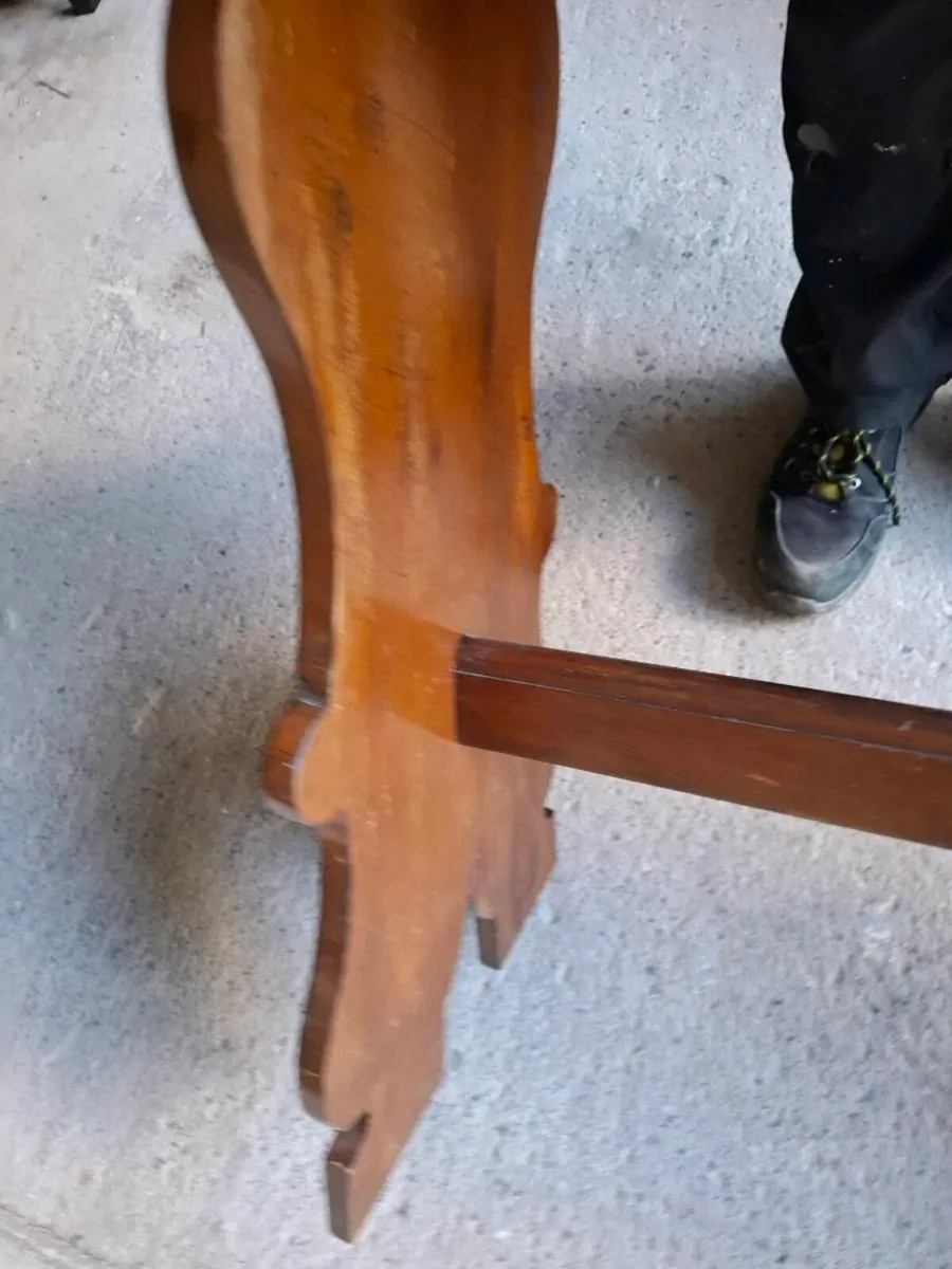 Rustic Solid Wood Console / Hall Table (DELIVERY) - Image 4