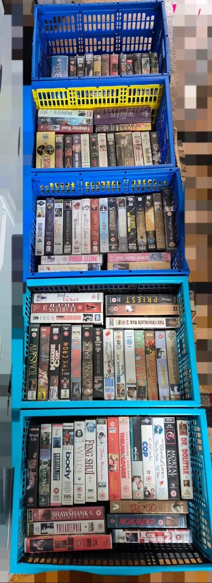 Tapes, Empty video boxes + Recode stick etc - Image 3