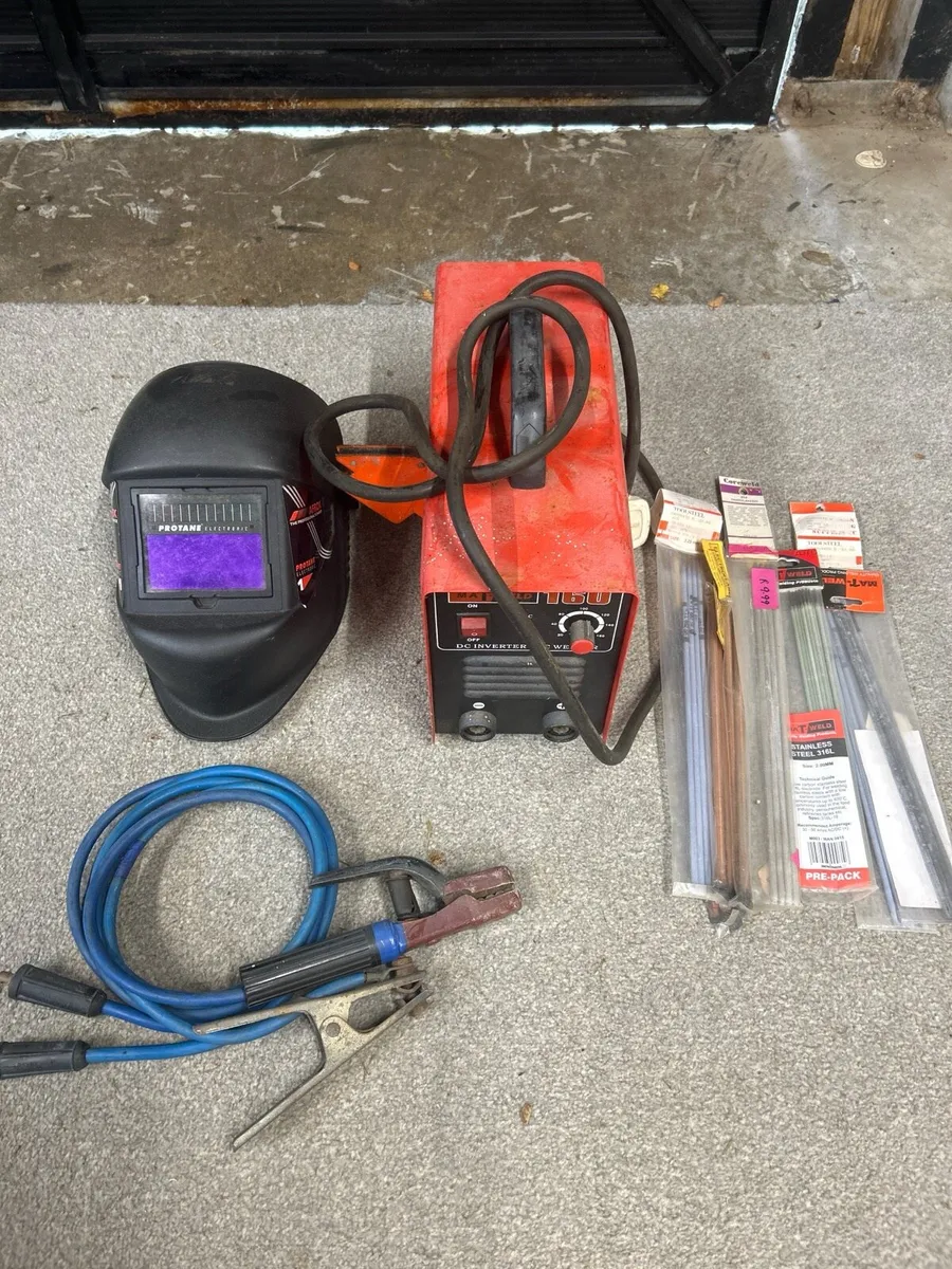 Mat-Weld 160A DC Inverter Arc Welder + Auto-Darken
