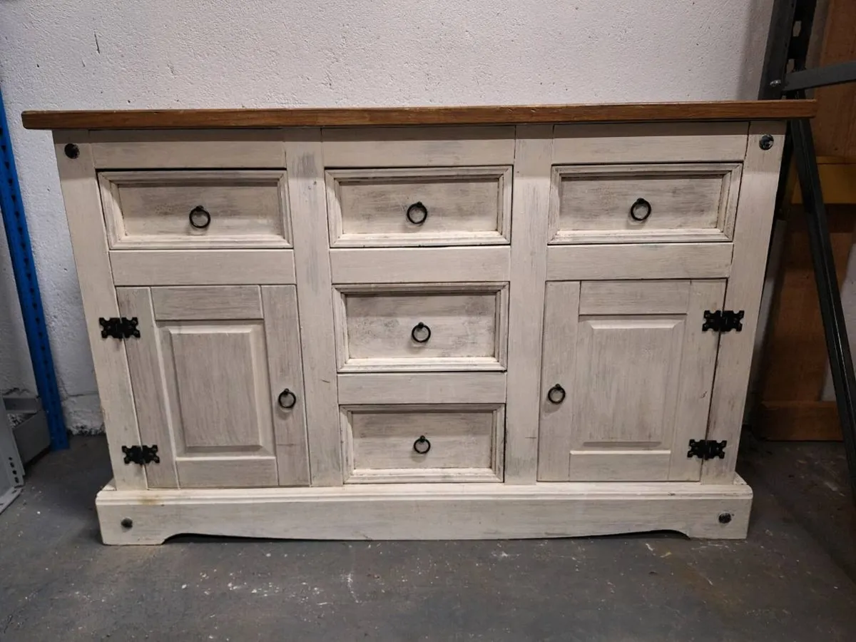 Upcycled Mexican Pine Sideboard (DELIVERY) - Image 1