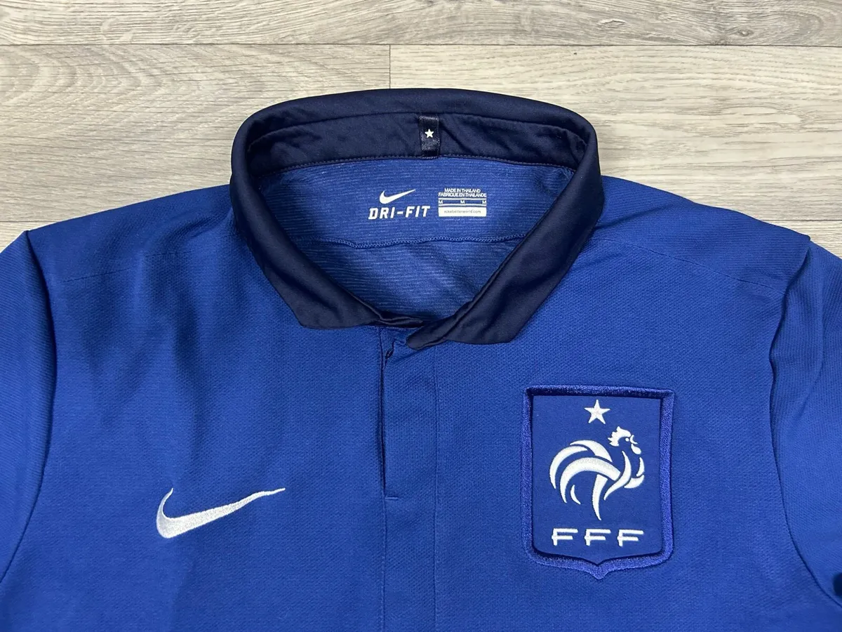 Vintage 2011 Nike France Home Jersey Shirt Mens M - Image 3