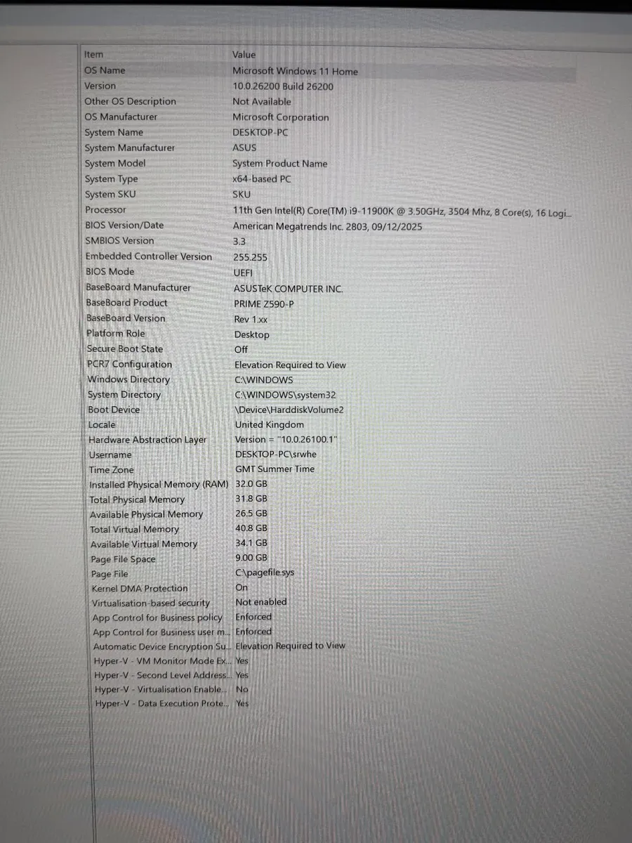 Desktop Gaming PC / i9-11900K / GTX 3070 / 32GB - Image 4