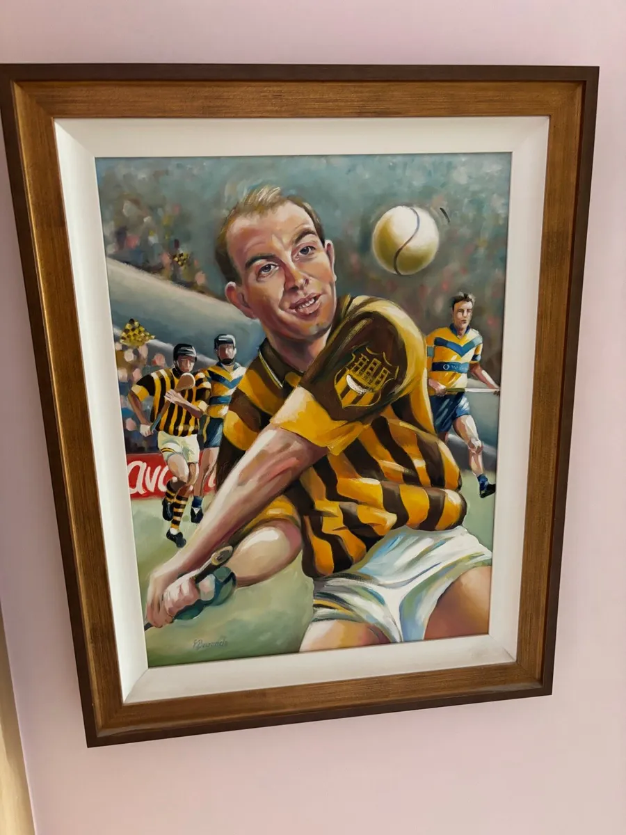 Painting of D J Carey