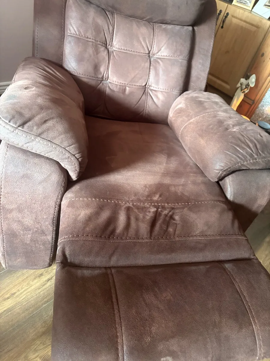 2 seater couch and chair - Image 3