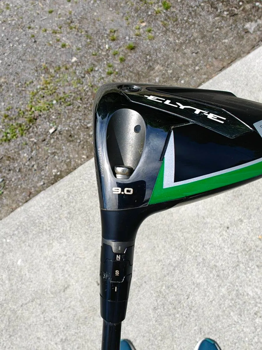Callaway Elyte 9 degree driver. stiff left handed - Image 4