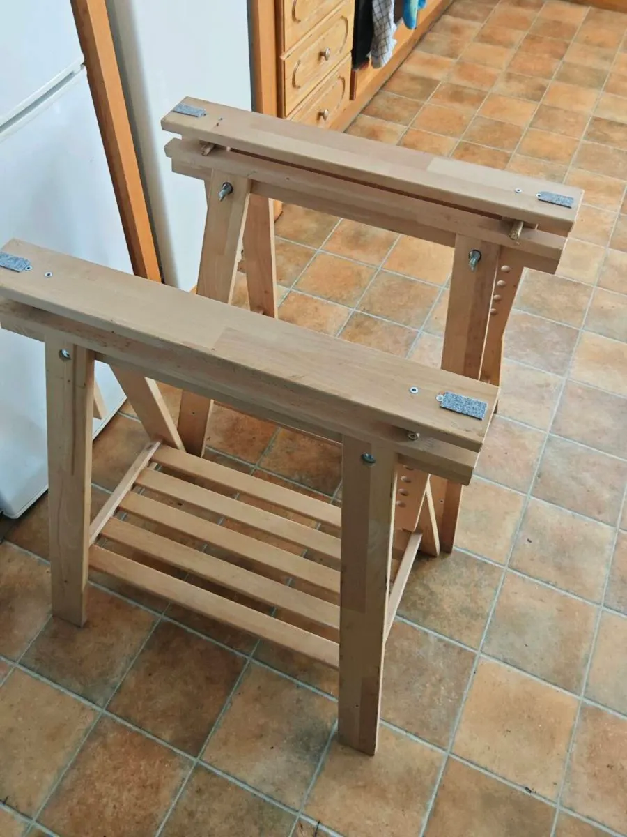 IKEA Trestles  table legs - Image 1