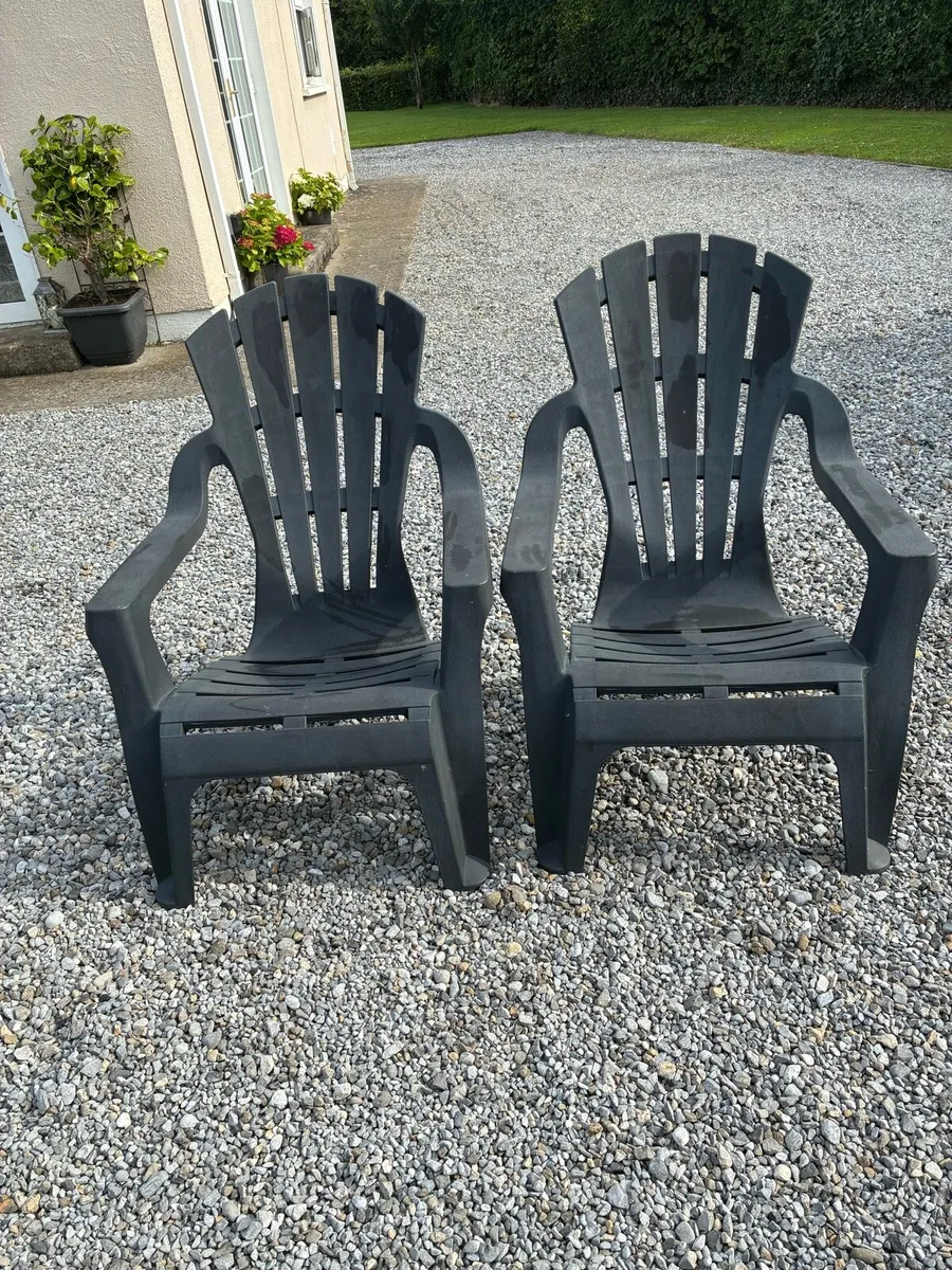 Garden chairs - Image 1