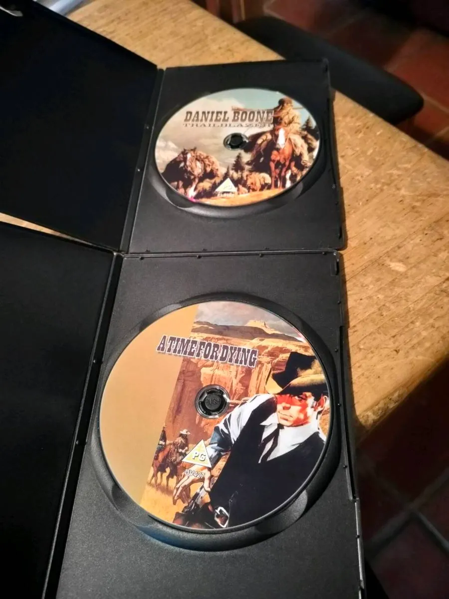Dvds new never used. Daniel Boone,A time for Dying - Image 3