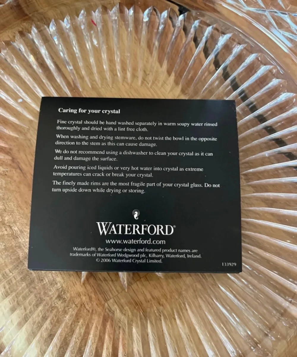Waterford Crystal Lismore 10” Salad Bowl - Image 3