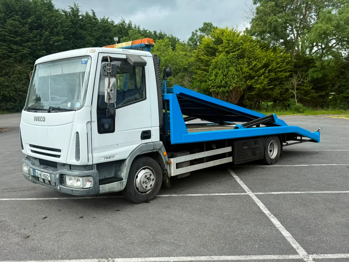 2005 iveco twin deck recovery - Image 1