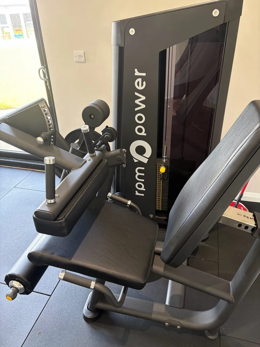 Seated Leg Extension & Leg Curl Machine - Image 2