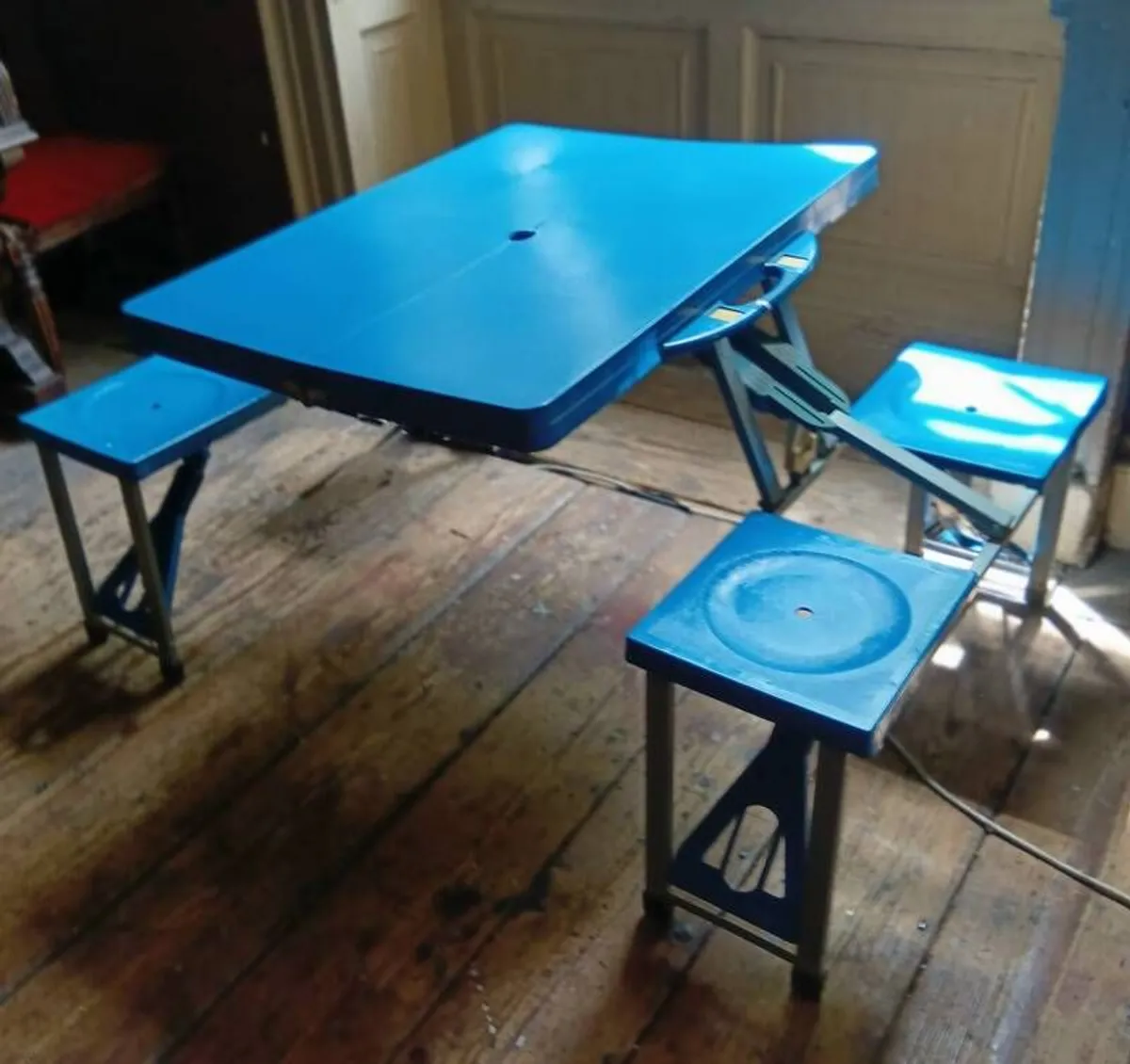 Vintage North Star portable Picnic or Camping Table and Chairs - Image 3