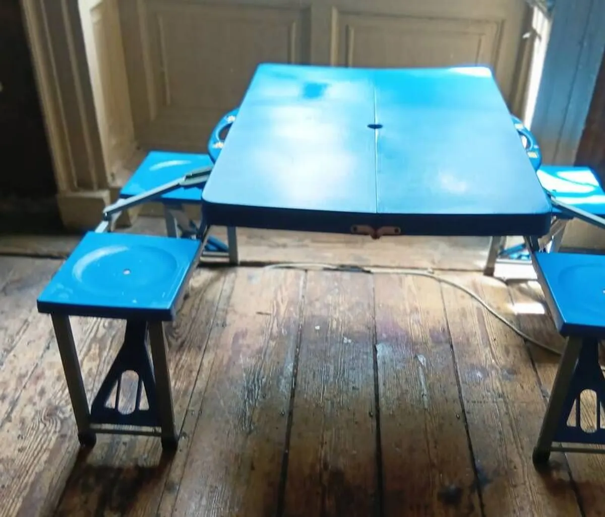 Vintage North Star portable Picnic or Camping Table and Chairs - Image 4