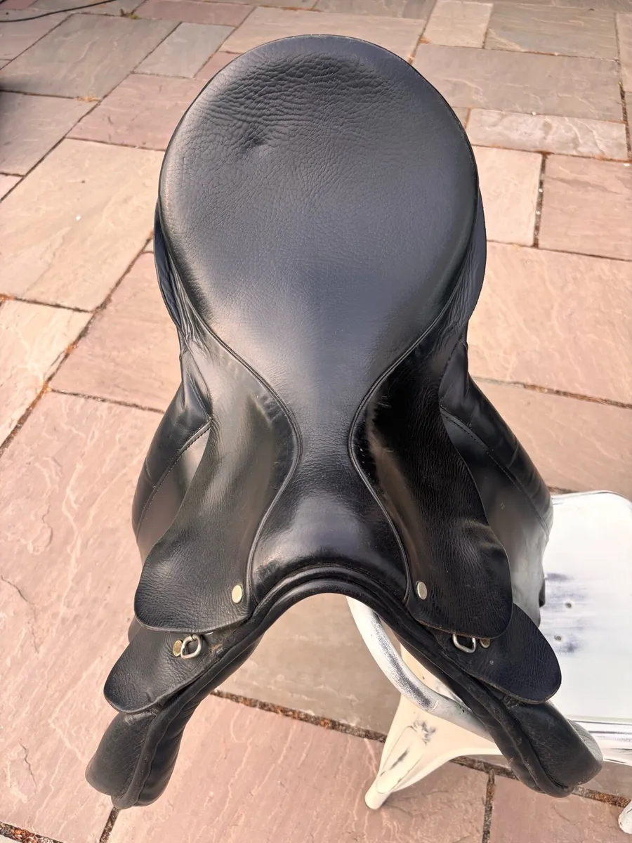 17.5 inch Berney Bros Olympic saddle - Image 4