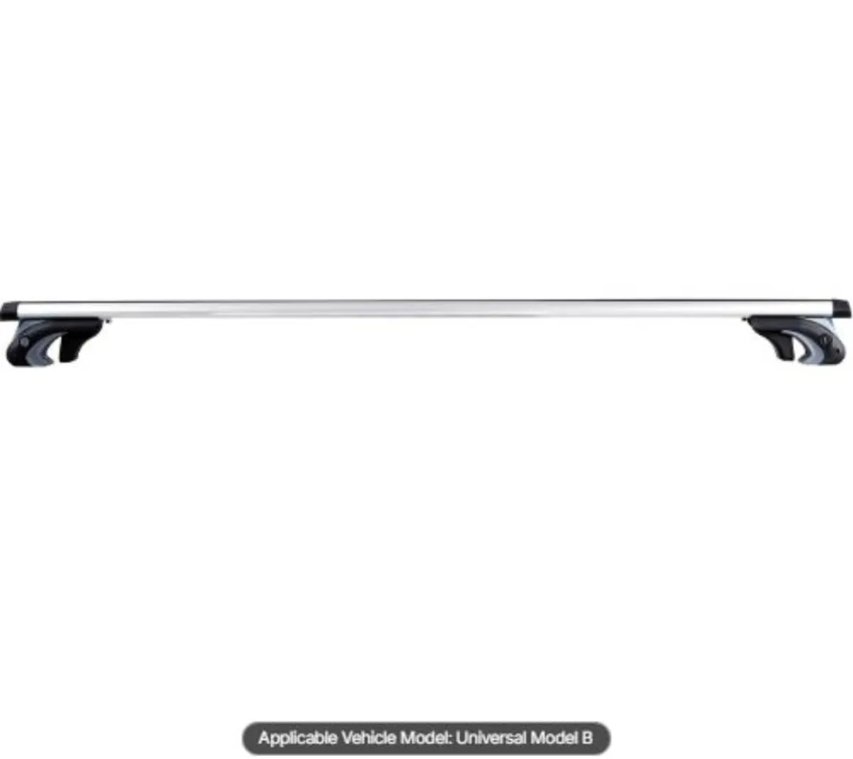 Universal Roof Rack Cross Bars, 137.2cm Aluminum - Image 4