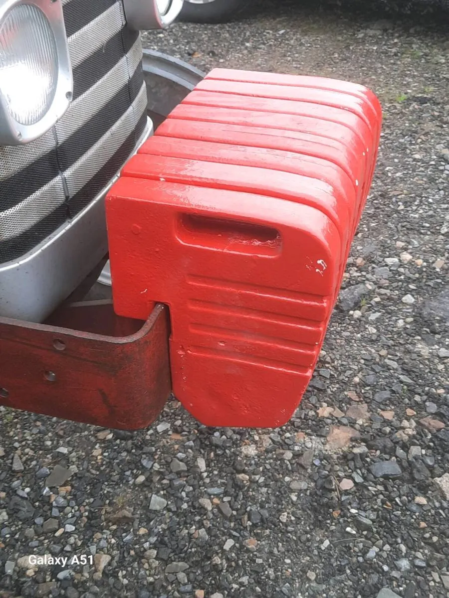 Full set of 8 massey weights - Image 1