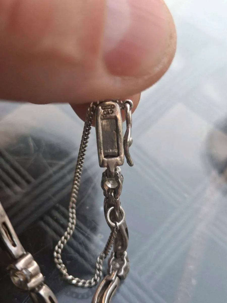 Vintage 925 Sterling Silver Women' Bracelet - Image 4