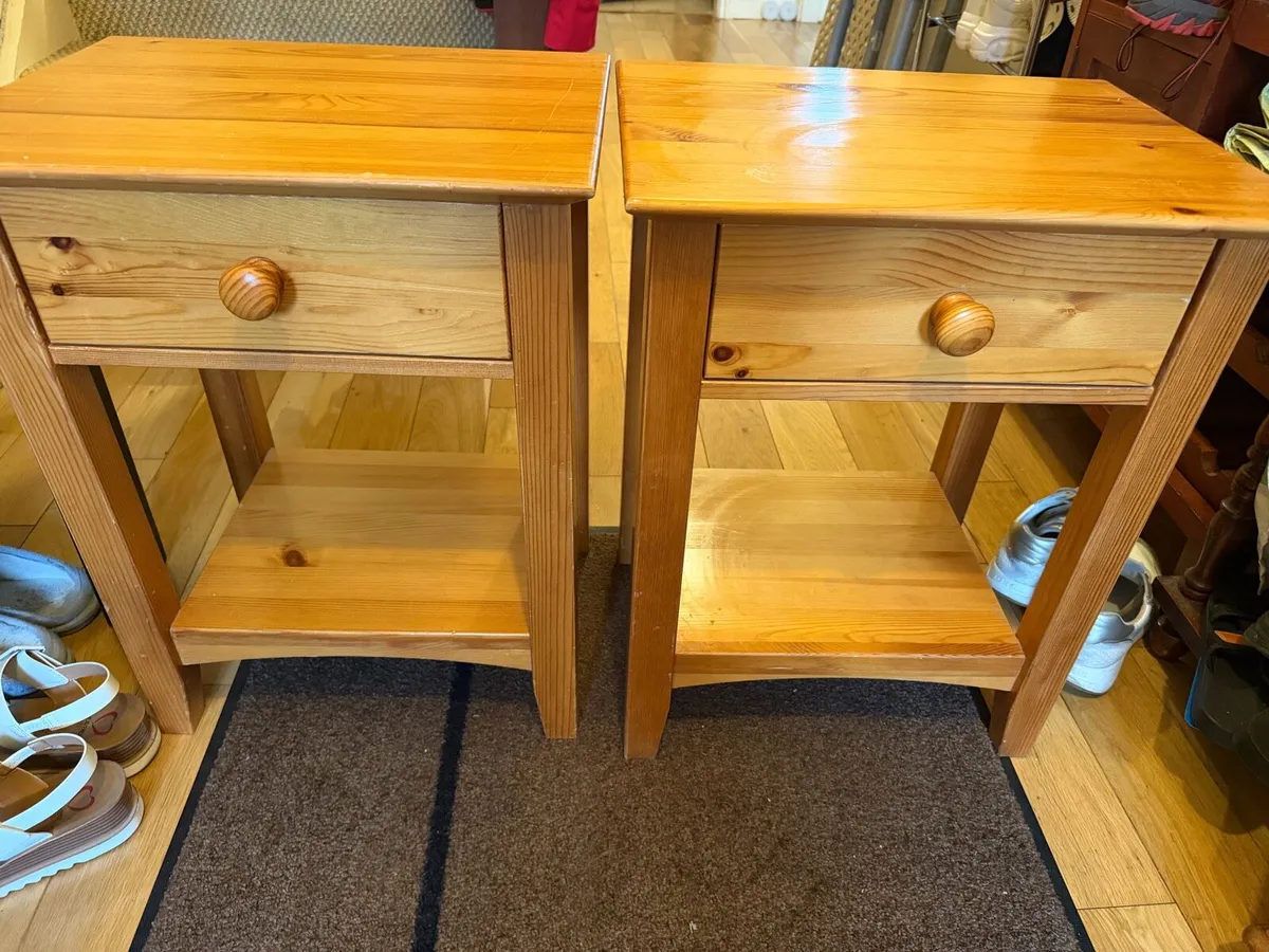 Bedside lockers - Image 1