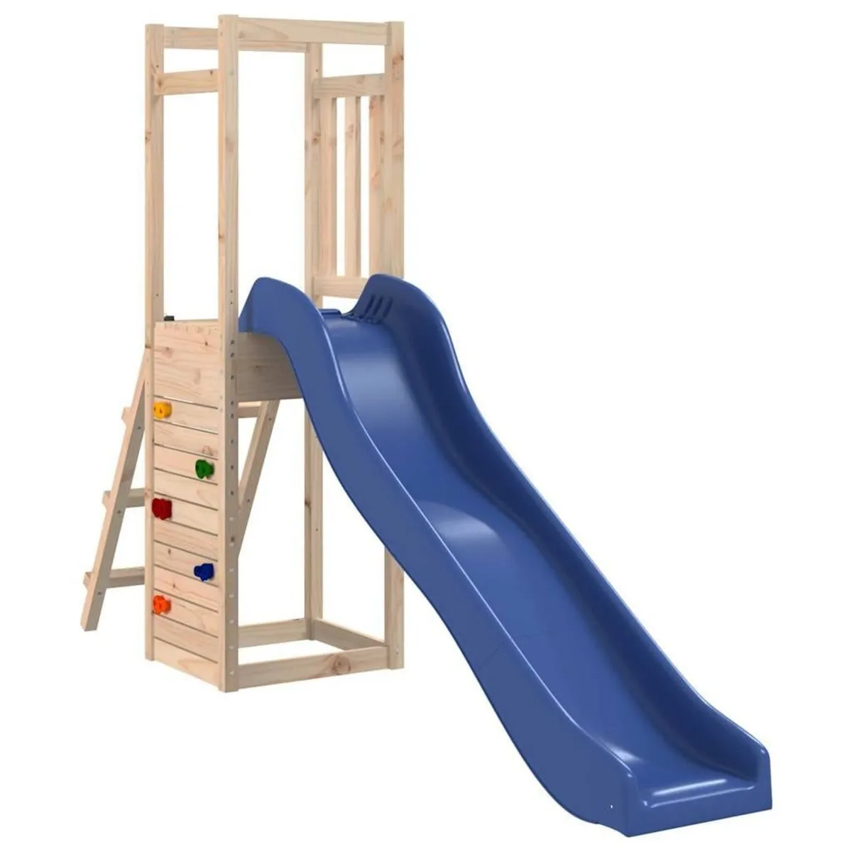Outdoor Playset Solid Wood Pine - Image 4