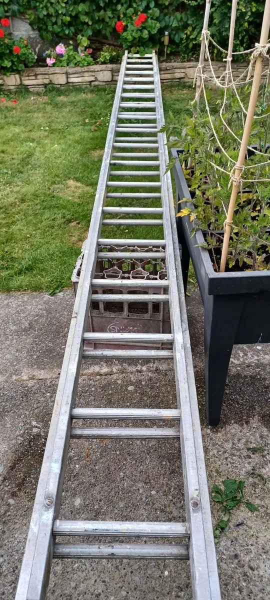 Ladder extension 2 part 35ft aluminium