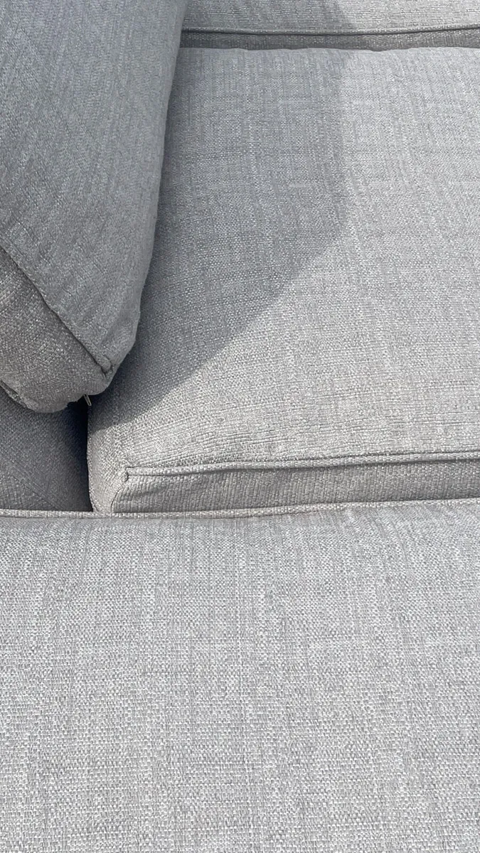 Harvey norman corner sofa + footstool - Image 4