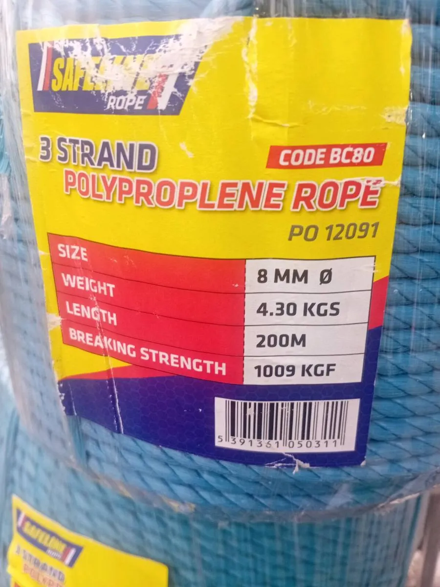Blue ploy rope - Image 3