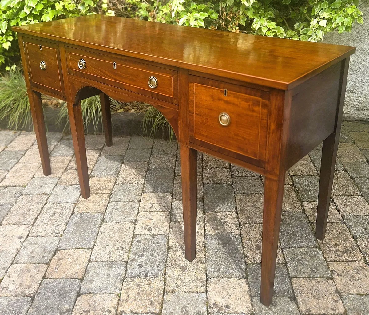 Neat Georgian Mahogany Sideboard- Circa 1800 - Image 2