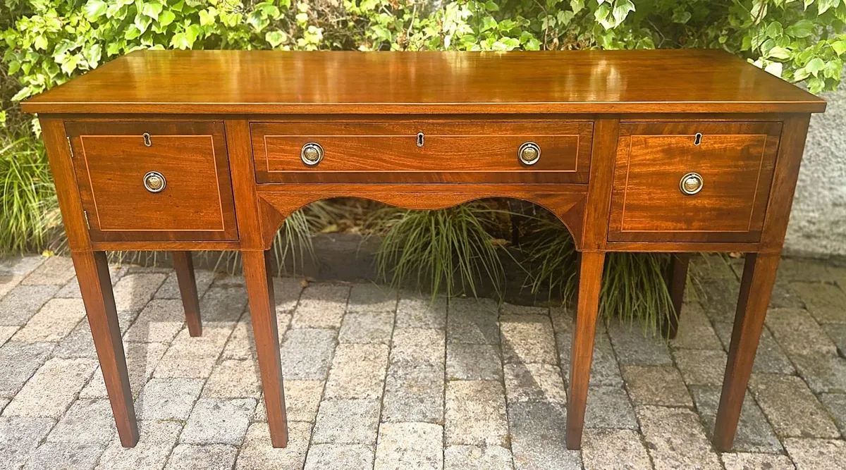 Neat Georgian Mahogany Sideboard- Circa 1800 - Image 1